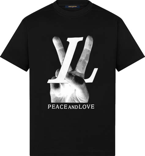 lv t shirt peace and love|Louis Vuitton 2018 Peace & Love T.